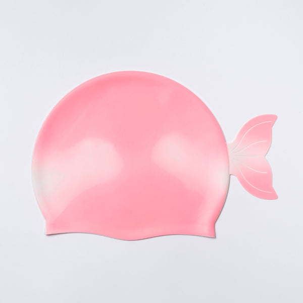 Shaped Swimming Cap Ocean Treasure Rose Ombre